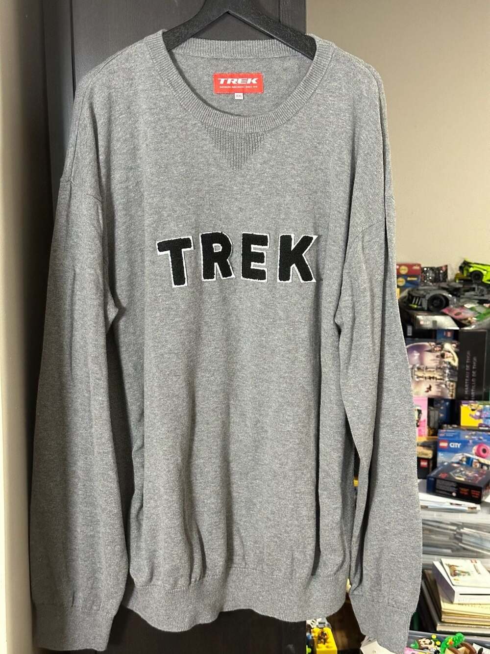 Trek Waterloo, Wisconsin Since 1976 Logo Crewneck Sweatshirt